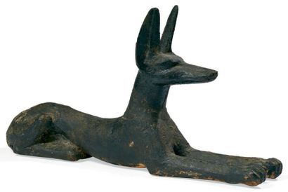 ÉGYPTE
GRANDE STATUETTE REPRÉSENTANT LE DIEU...