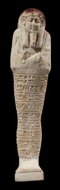 ÉGYPTE
OUSHEBTI AU NOM DE IJERES, fils de...
