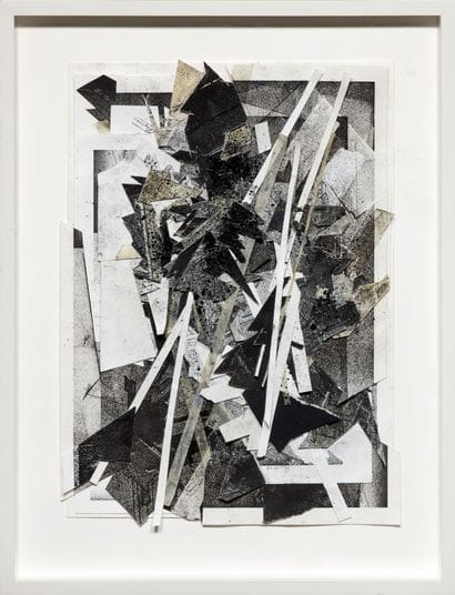 BORIS TELLEGEN (Born 1968) 
Paper collage...