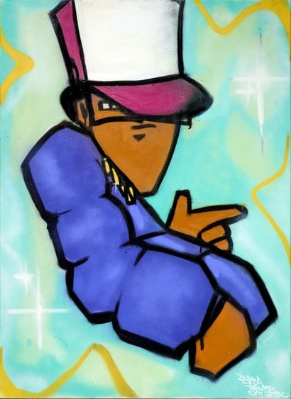 DIKSA
San titre - 2004
Aerosol spray on canvas,...