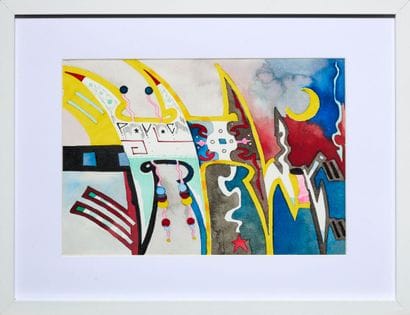 SONIK (Born 1982)
Untitled
Watercolor and...