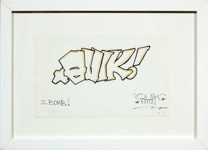 QUIK, (Lin Felton, b. 1958)
1989
Marker on...