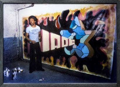 MARTHA COOPER (Born 1942)
Blade painting...