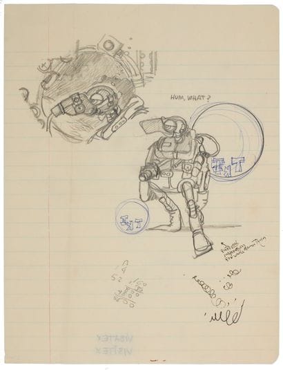 VAUGHN BODE (Born July 22, 1941)
Pencil and...