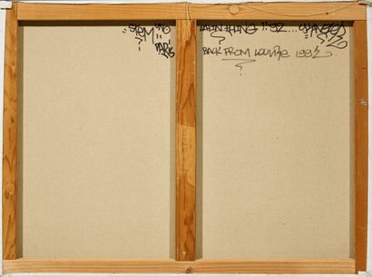 STEM (Born 1972)
Latin Lingo, 1992
Acrylic...
