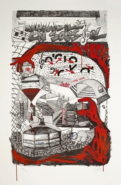 O'CLOCK (born 1976) 
Illness in the basement,...