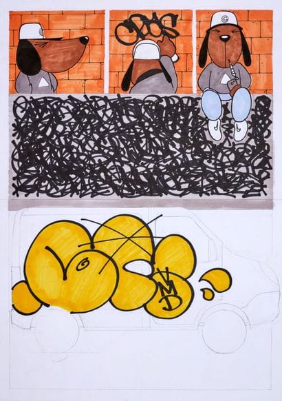 CRAZE
Drawing
43 x 30.5 cm