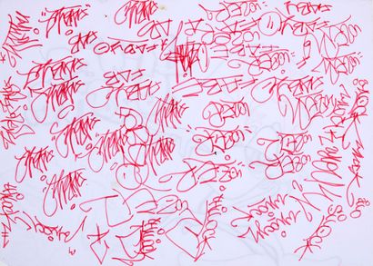 FABYO
Sketch, 2009
Felt pen on paper
22 x...