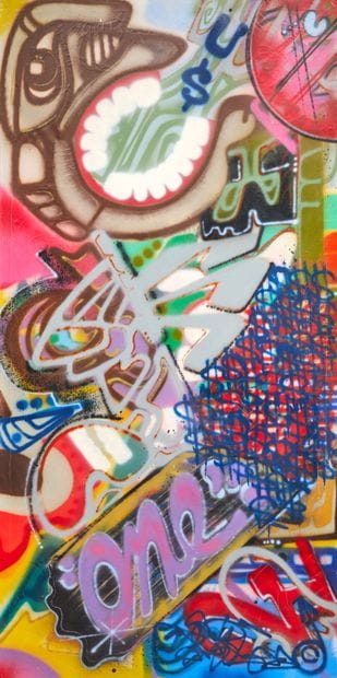 TOXIC, Torrick Ablack (Born 1965) 
Untitled...