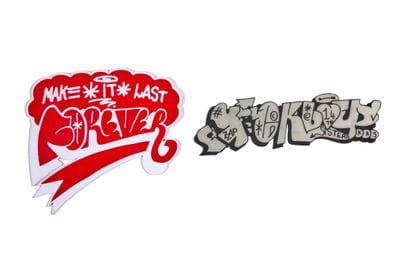 SICKBOY
18.5 x 20.5 cm and 7.5 x 24 cm
Red...