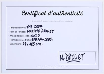 MAXIME DROUET (Born 1980) 
Interwagon (line...