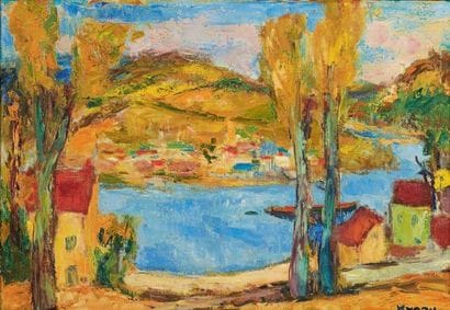 CHARLES KVAPIL (1884-1957)
Bord de Seine...
