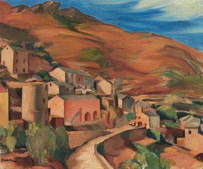CHARLES KVAPIL (1884-1957)
Paysage Huile...