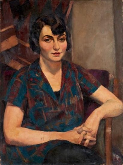 CHARLES KVAPIL (1884-1957)
Portrait de femme,...