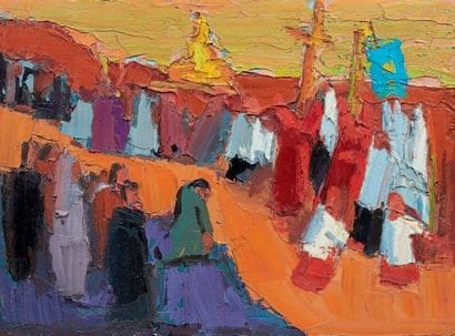 PIERRE AMBROGIANI (1907-1985)
Procession...