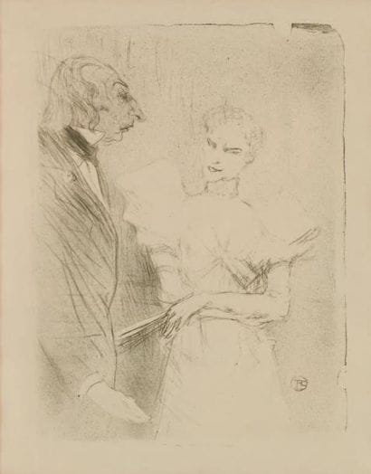 HENRI DE TOULOUSE LAUTREC (1864-1901)
Brandes...