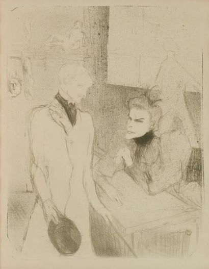 HENRI DE TOULOUSE LAUTREC (1864-1901)
Brandes...