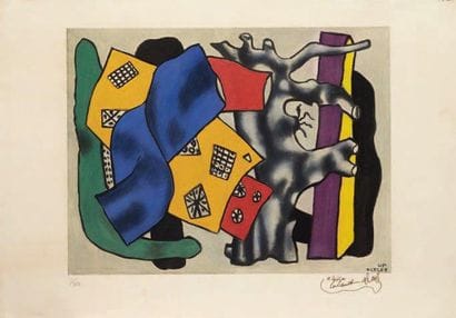FERNAND LÉGER (1881-1955)
La racine grise,...