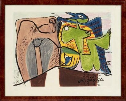 LE CORBUSIER (1887-1965)
Je rêvais Estampe...