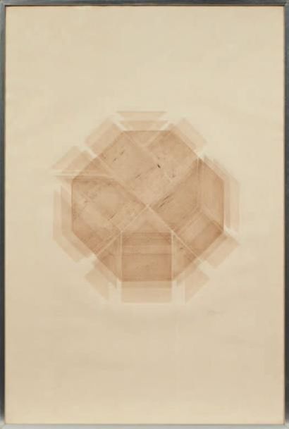 POL BURY (1922-2005)
Octogone ouvert Eau...