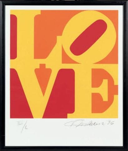 ROBERT INDIANA (NÉ EN 1928)
LOVE, 1996 Estampe...