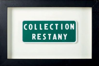 JOËL DUCORROY
Collection Restany Plaque en...