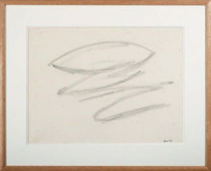JEAN FAUTRIER (1898-1964)
Etude de nu abstraite,...