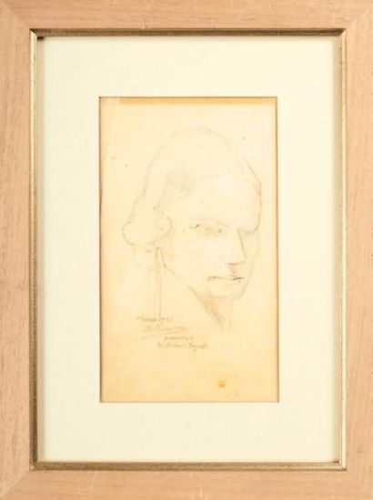 ALFRED LOUIS COURMES (1898-1993)
Portrait...