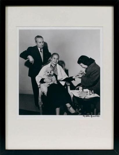 GISÈLE FREUND (1912-2000)
Le lever d'Evita...