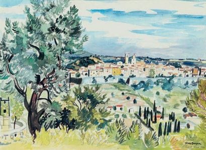 YVES BRAYER (1907-1990)
Saint Paul de Vence...