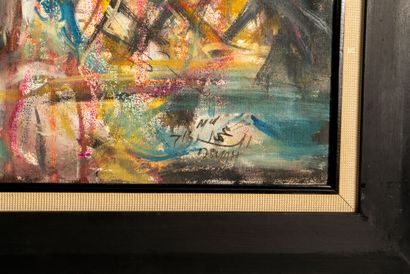 Mohamed DOUAH (1954-2009)
Mixed media (gouache,...