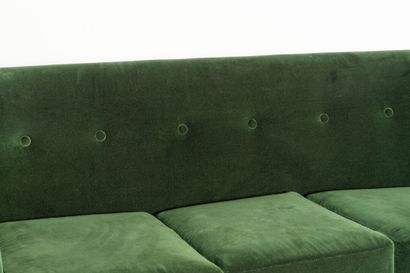 Carlo HAUNER (1927-1997)
Sofa in wood and...