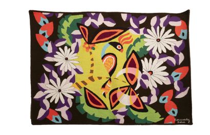 Kennedy BAHIA (1929-2005)
Wool tapestry,...