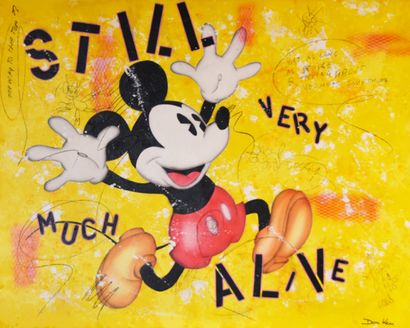 DON KEN (Born 1958)
Mickey Mouse, 