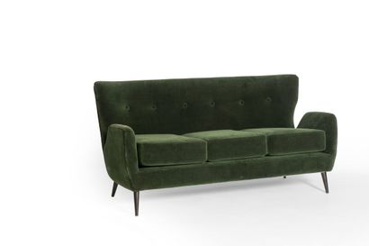 Carlo HAUNER (1927-1997)
Sofa in wood and...