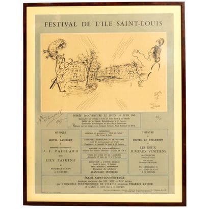 Marc CHAGALL (1887-1985)
Original lithographic...