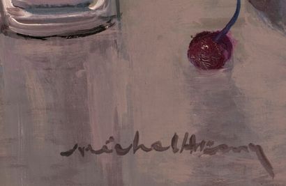 Michel HENRY (1928-2016)
The Sacred Heart
Oil...