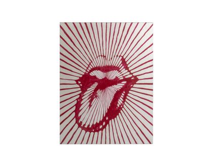 Marcos MARIN (Born 1967)
Rolling Stone tongue
Acrylic...