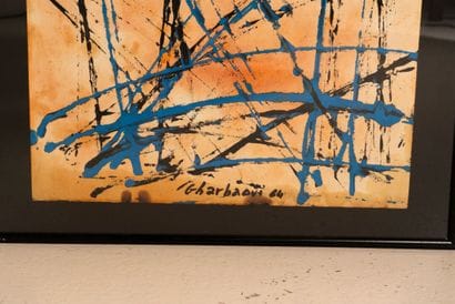 Jelali GHARBAOUI (1930-1971)
Oil on paper
Signed...
