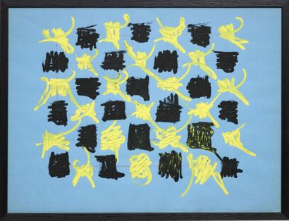 Georges MATHIEU (1921-2012)
Composition -...