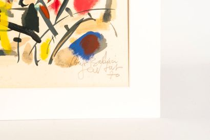Gen PAUL (1895-1975)
Edith Piaf
Lithograph...
