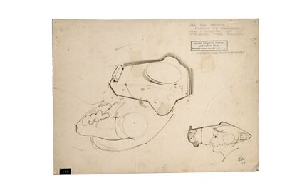 Raymond LOEWY (1893-1986)
Pencil on board...