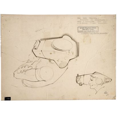 Raymond LOEWY (1893-1986)
Pencil on board...