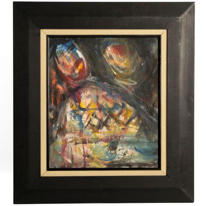 Mohamed DOUAH (1954-2009)
Mixed media (gouache,...