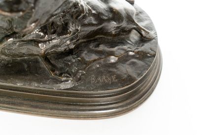 Antoine-Louis BARYE (1795-1875) after
Brown...