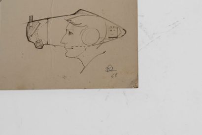Raymond LOEWY (1893-1986)
Pencil on board...