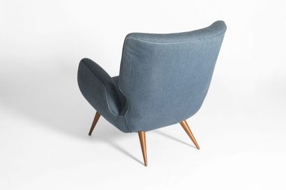 Carlo HAUNER (1927-1997)
Caviuna wood and...