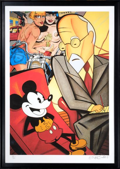 Gudmundur ERRO (Born 1932)
Mickey, 2008
Lithograph
Signed...
