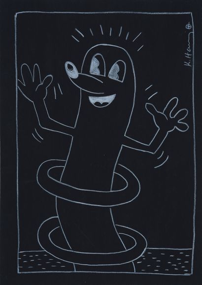 Keith HARING (1958-1990)
Untitled, 1984
Smiling...