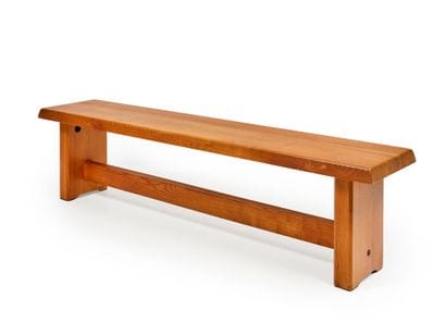 Pierre CHAPO (1927-1986)
Bench model S14B,...